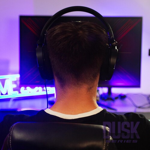 PC Accessory: Wired Headset - 4Gamers ECLIPSE Premium Gaming Headset Black: Comp