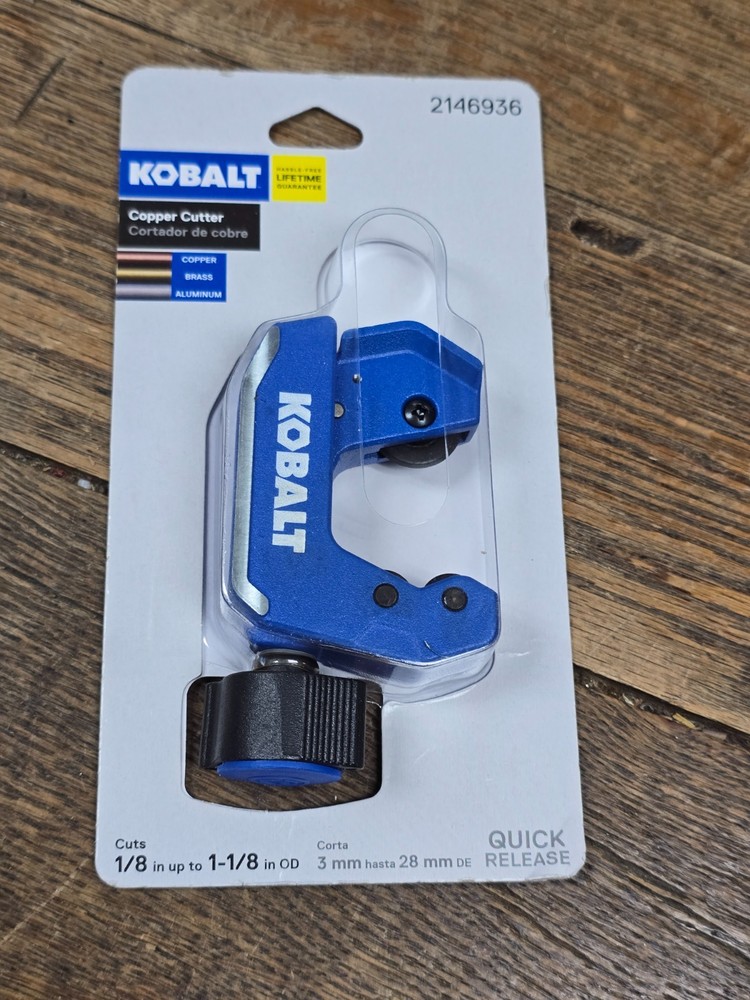 🛠️ Kobalt Tools Copper Cutter - 2146936 - 1 1/8"