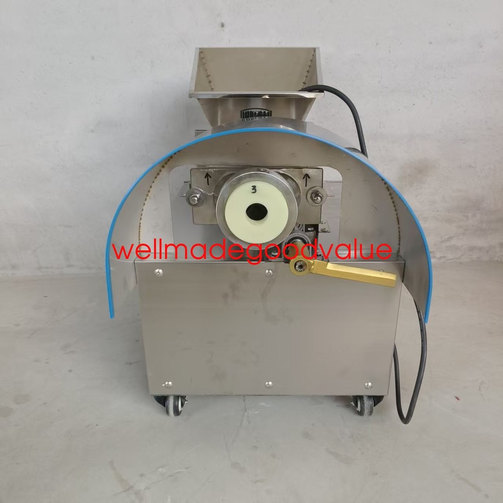 New 520w Automatic Dough Cutting Machine for Bread Bakery & 3 Molds 110v
