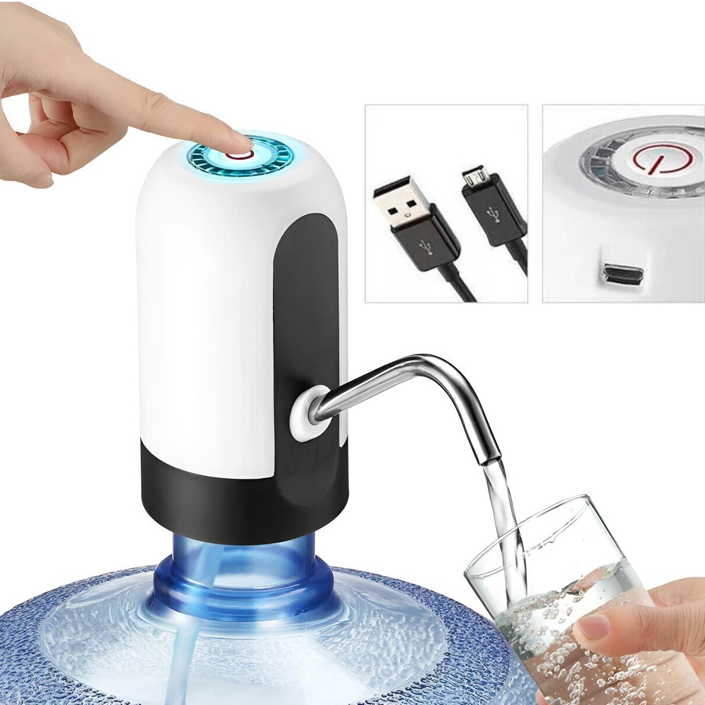 Water Bottle Switch Pump Electric Automatic Universal Dispenser 5 Gallon USB
