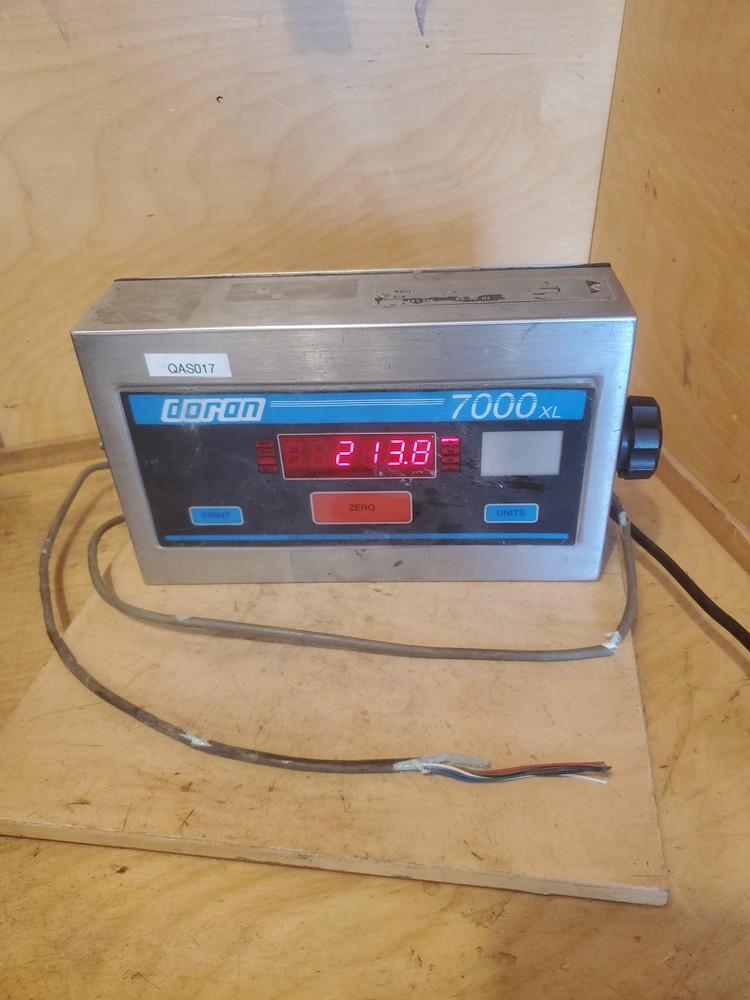DORAN 7000XLM Scale Indicator Head Only As Pictured