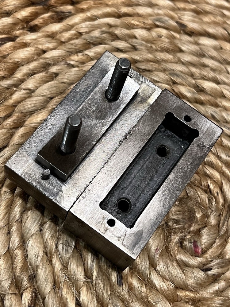 Rectangular Electronic Connector Socket Punch 1.656" x .469" USA (3A)