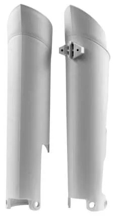 Acerbis White Lower Fork Cover Protector Guard Set KTM 520 EXC 08-15