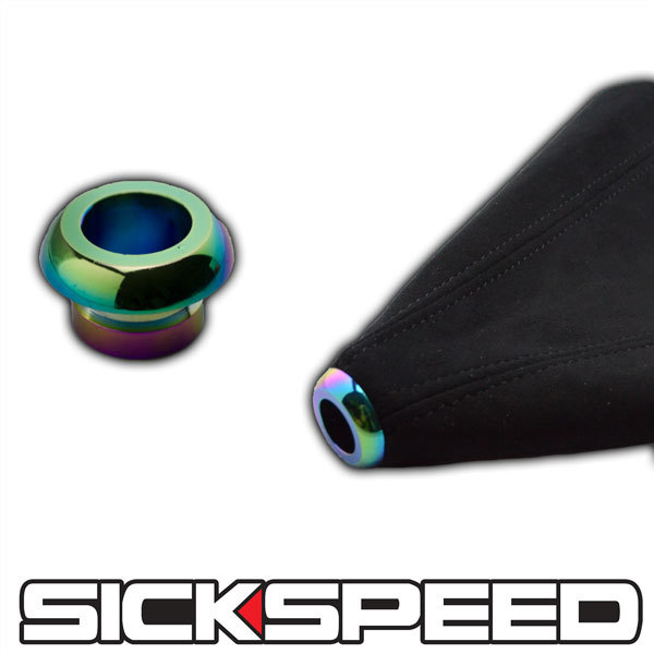 HIGH QUALITY NEO CHROME SICKSPEED TOPPER RING FOR SHIFT BOOT UNIVERSAL P2