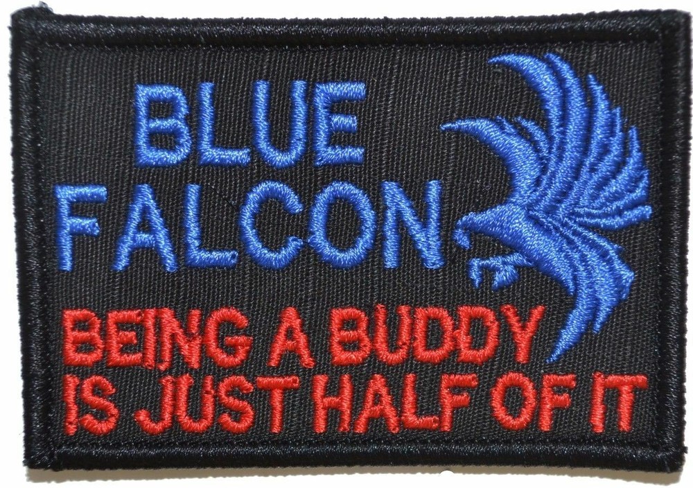 Blue Falcon - 2x3 Patch