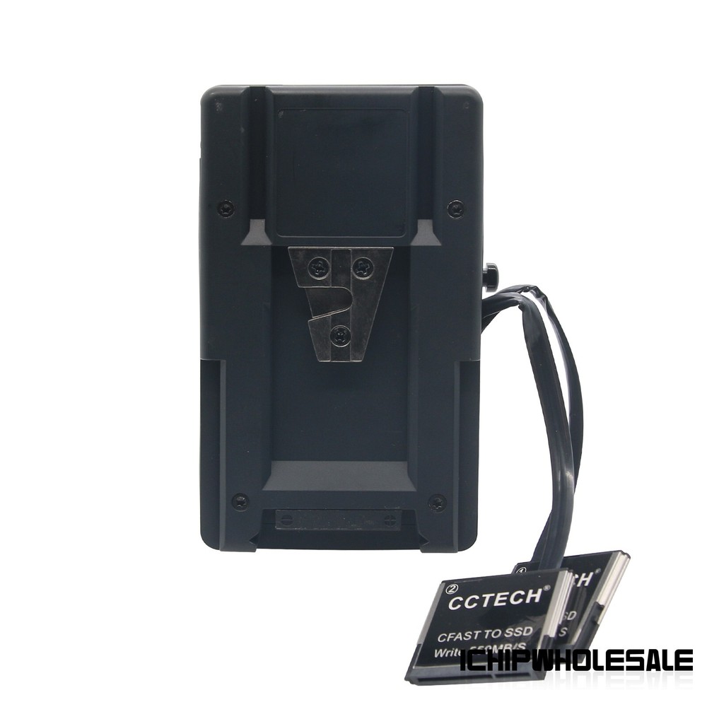 CCTECH CFSSD CFast 2.0 to SSD Blackmagic URSA Mini Broadcast + V-Mount Plate
