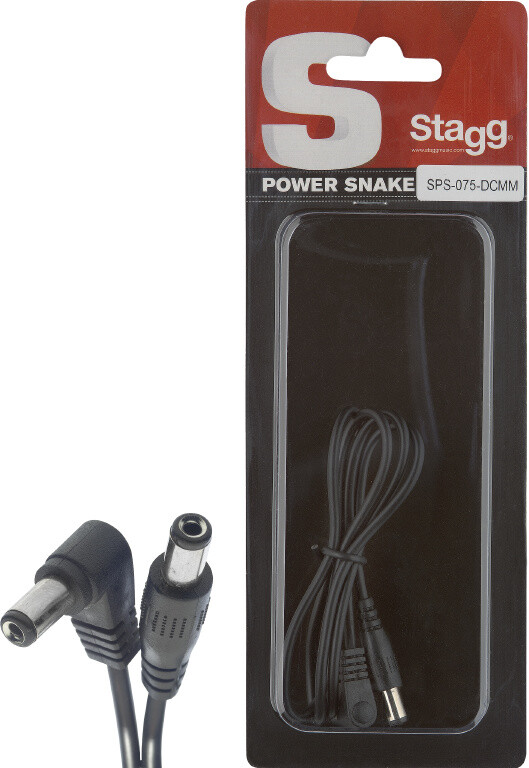 75 cm DC power cable, for power supply M-M