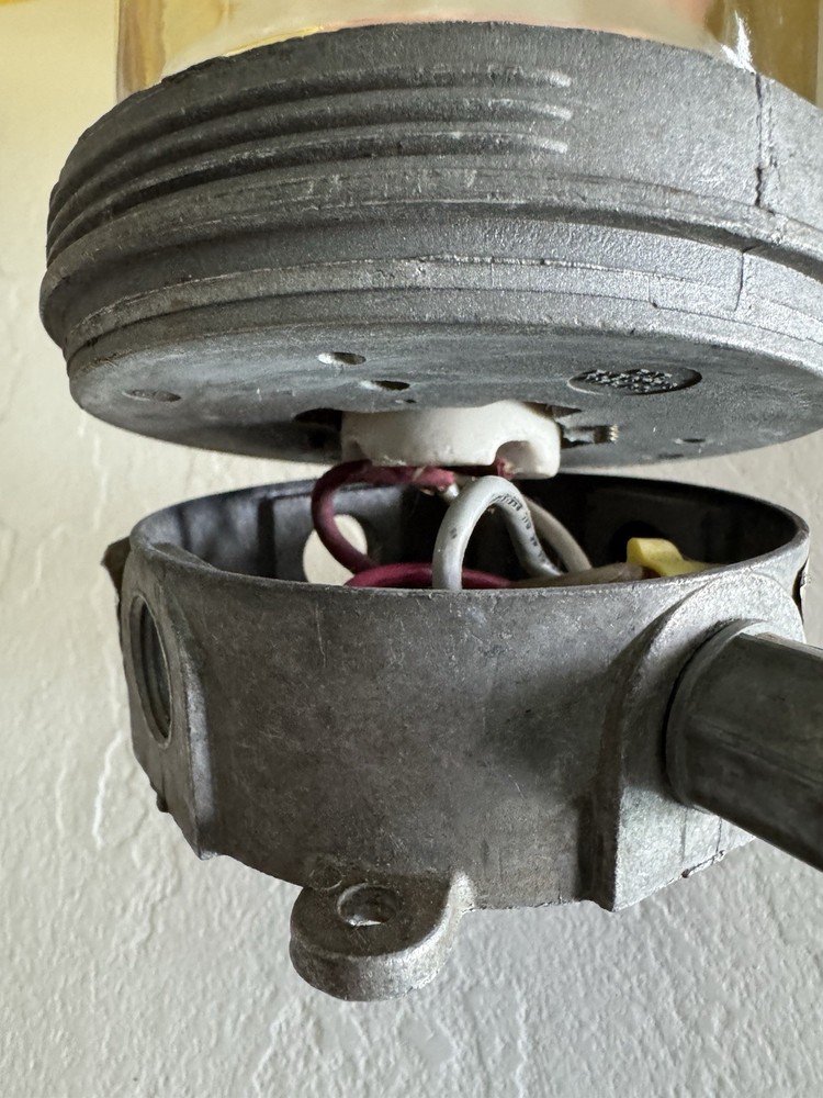 Vintage STD KEIL VXS-100 Explosion Proof Light