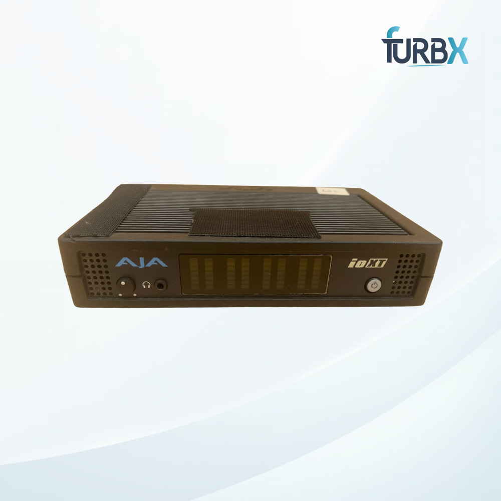 Aja IO XT Professional Capture Playback Device without Power Supply Untested