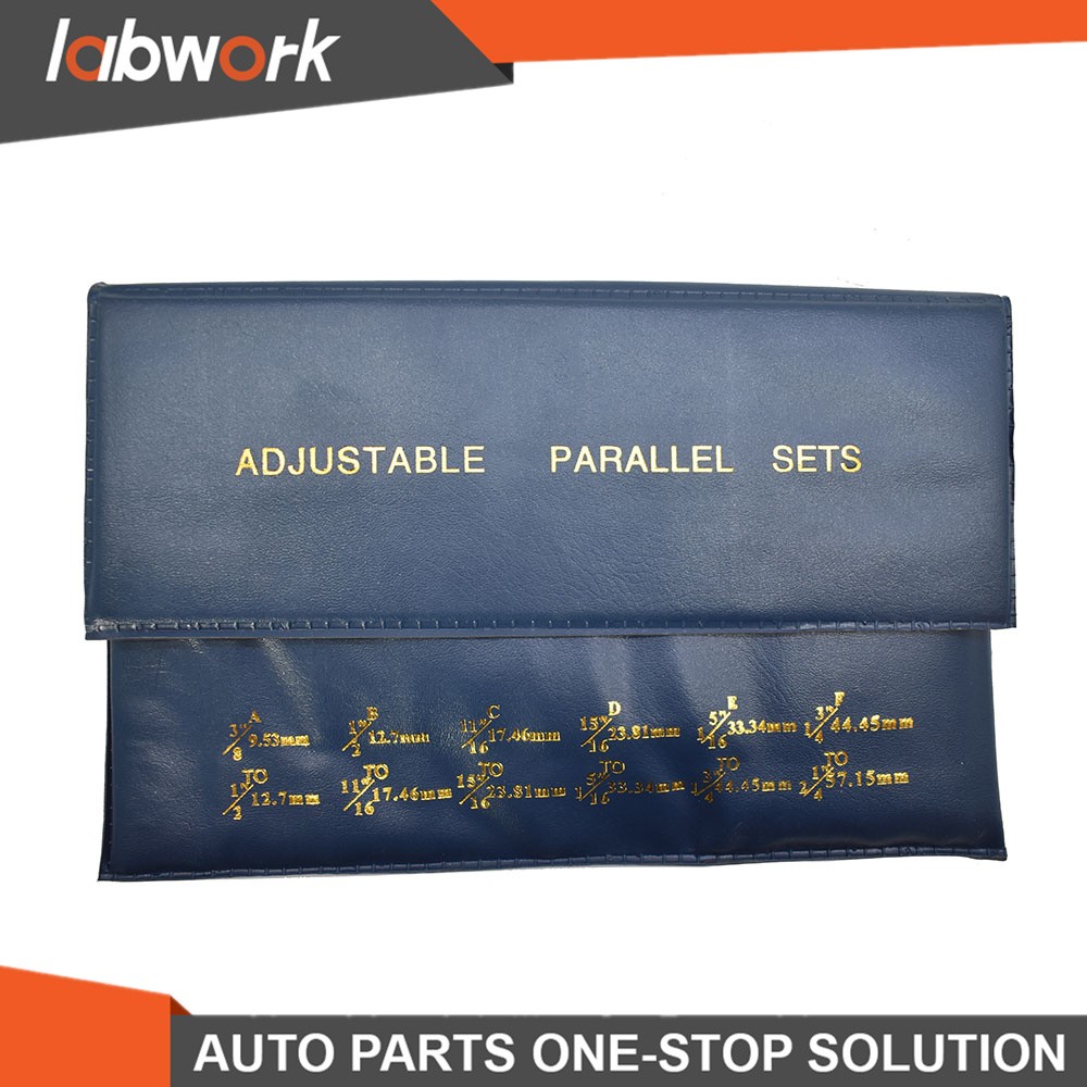 Labwork 6Pcs High Precision Adjustable Parallel Set 3/8" - 2-1/4"