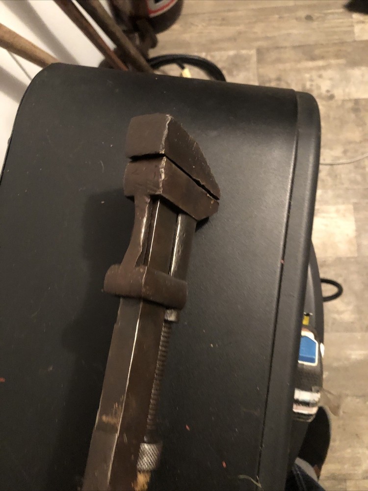 Vintage Russwin Adjustable monkey Pipe Wrench