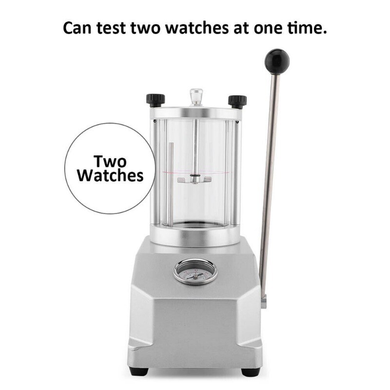 6 Watch Case Waterproof Pressure Tester Water Resistant Testing Machine COOL