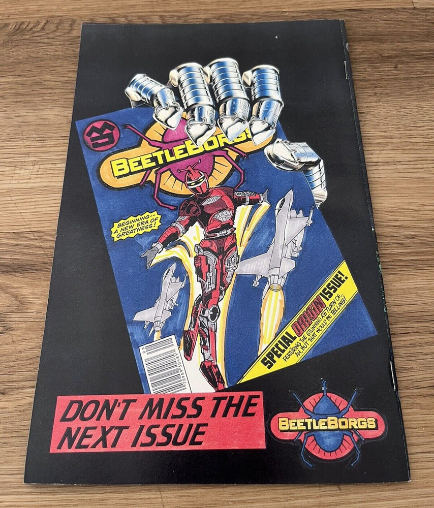 Beetleborgs Original TV Show Something Fishy Episode 41 Script & Prop Comic Book