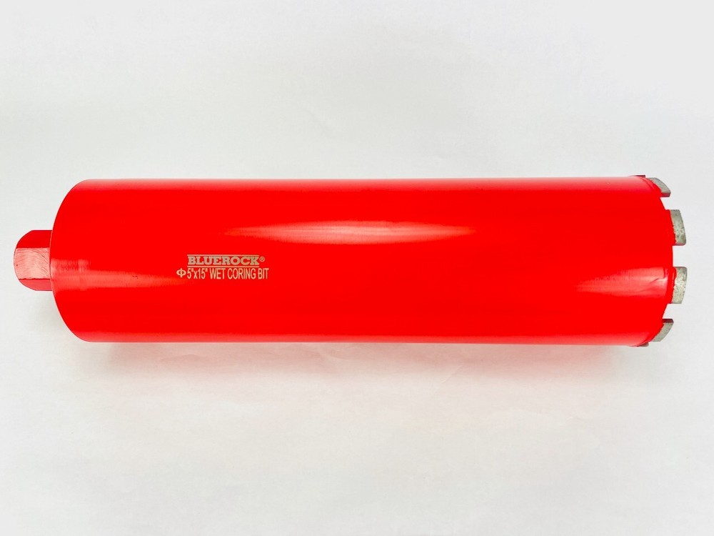 NEW BLUEROCK ® Tools 5" Diamond WET Coring Bit For Concrete Core Drill