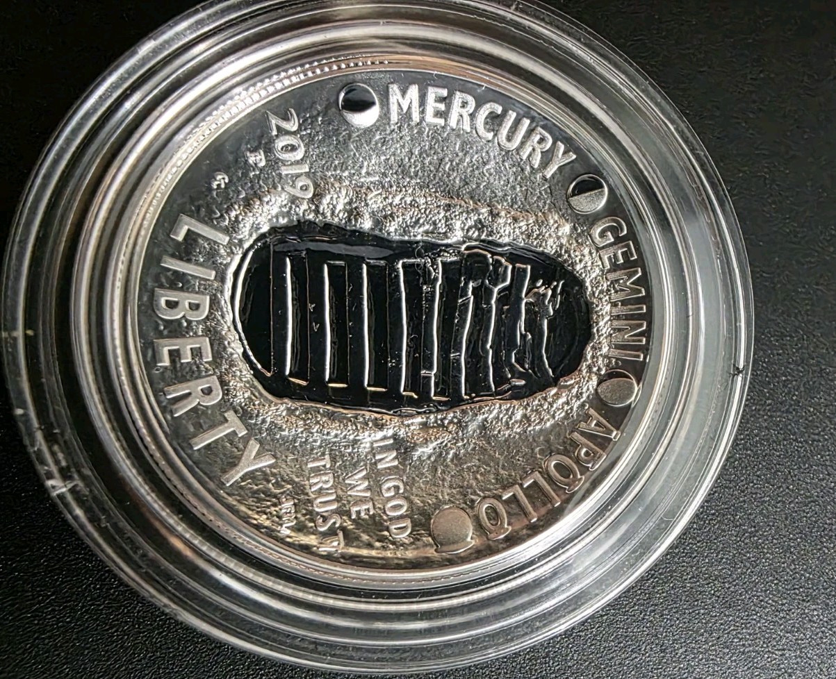 2019 P Apollo 11 Silver Dollar First Moon Landing SOMETHING DIFFERENT🔥AND COOL