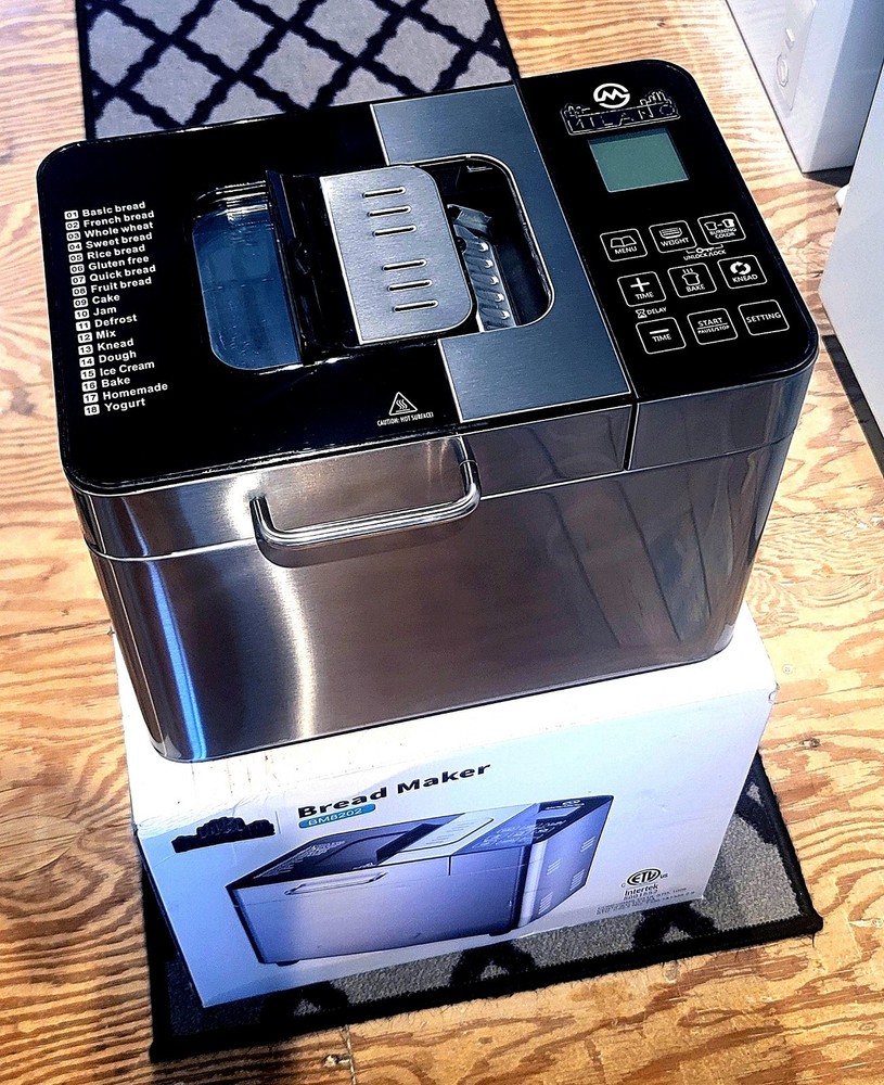 Breadmaker Auto Fruit/Nut Dispenser Digital Touch Screen "High-End" PRO Model‼️