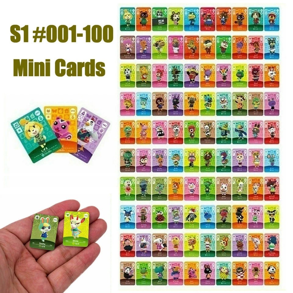 Animal Crossing ACNH Series 1- 5 Version US NFC Cards RV For Switch / Lite