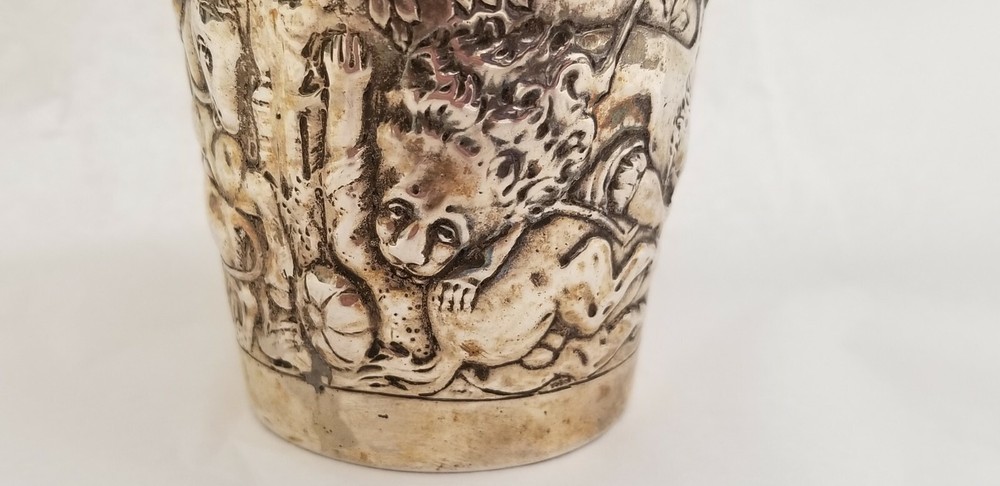 STERLING SILVER HUNTING CUP / BEAKER