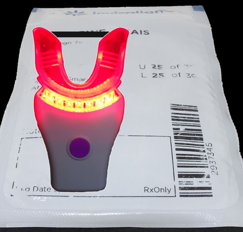 ViberLight Invisalign Vibration with Infrared Device - 5 minutes per day
