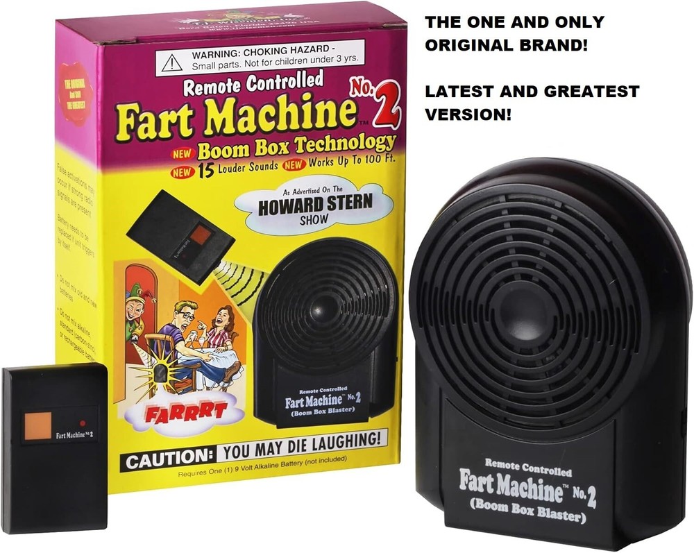 Fart Machine No. 2 Wireless Remote Controlled Newest Improved Model NEW in BOX