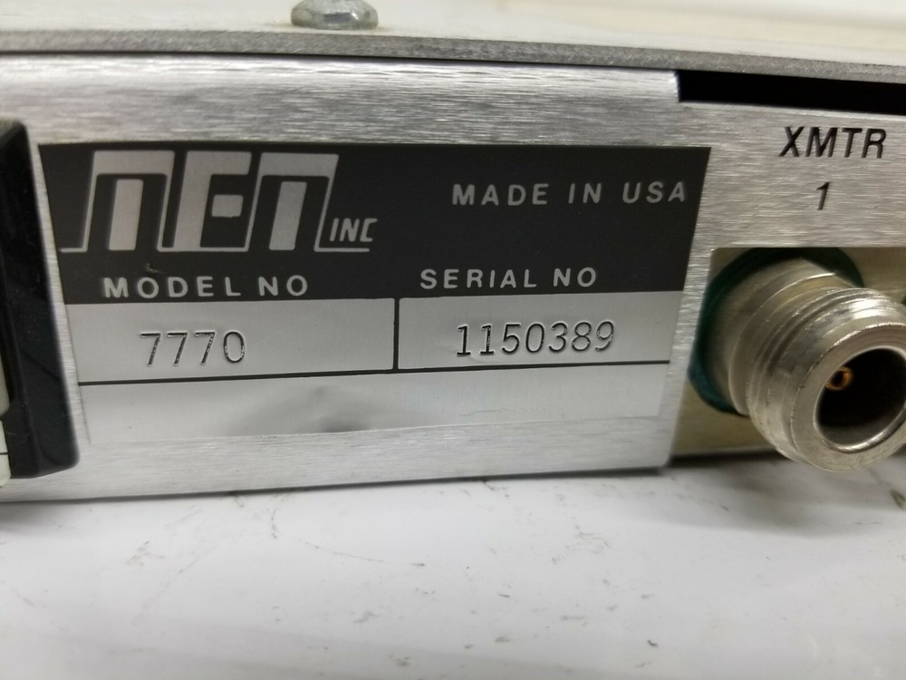 TFT Model 7770 Transmitter Automatic Changeover