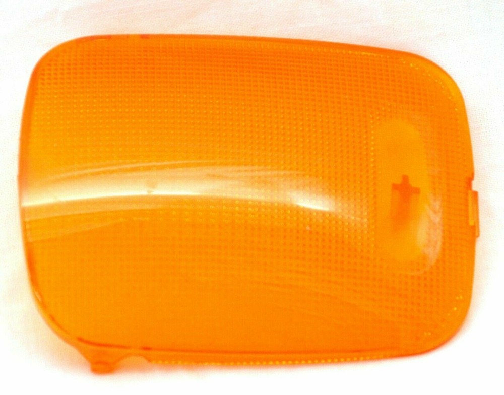 GG Dome Light Lens Rectangular Amber for 357/378/379 Peterbilt 2006+ #68980 Each