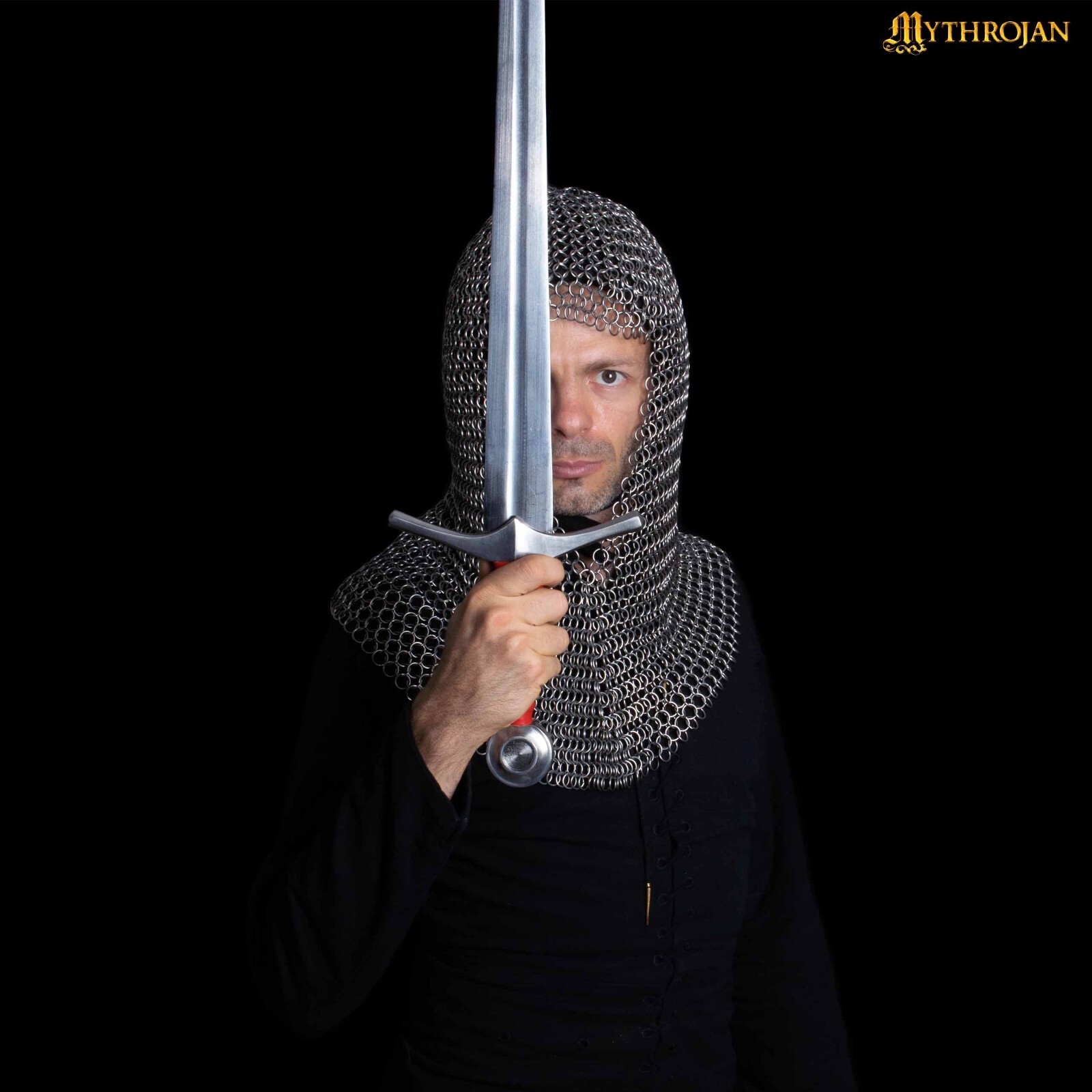 Medieval Chainmail Coif Butted Hood Stainless Steel Viking Knight Armor 16gauge