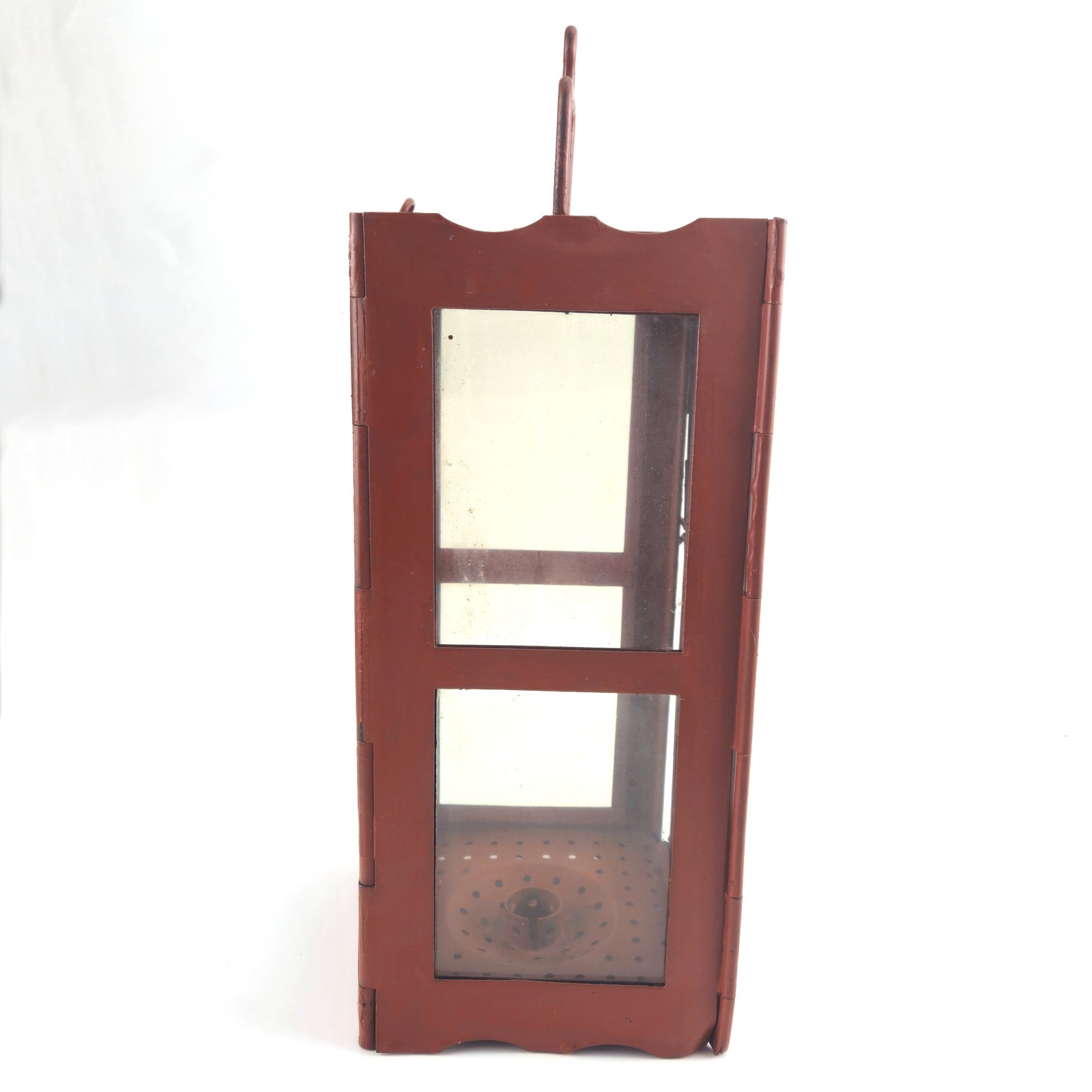 2 WWI TRENCH FOLDING CANDLE LANTERN LOT: 1914 HINKS & SON / 1915 G. POLKEY