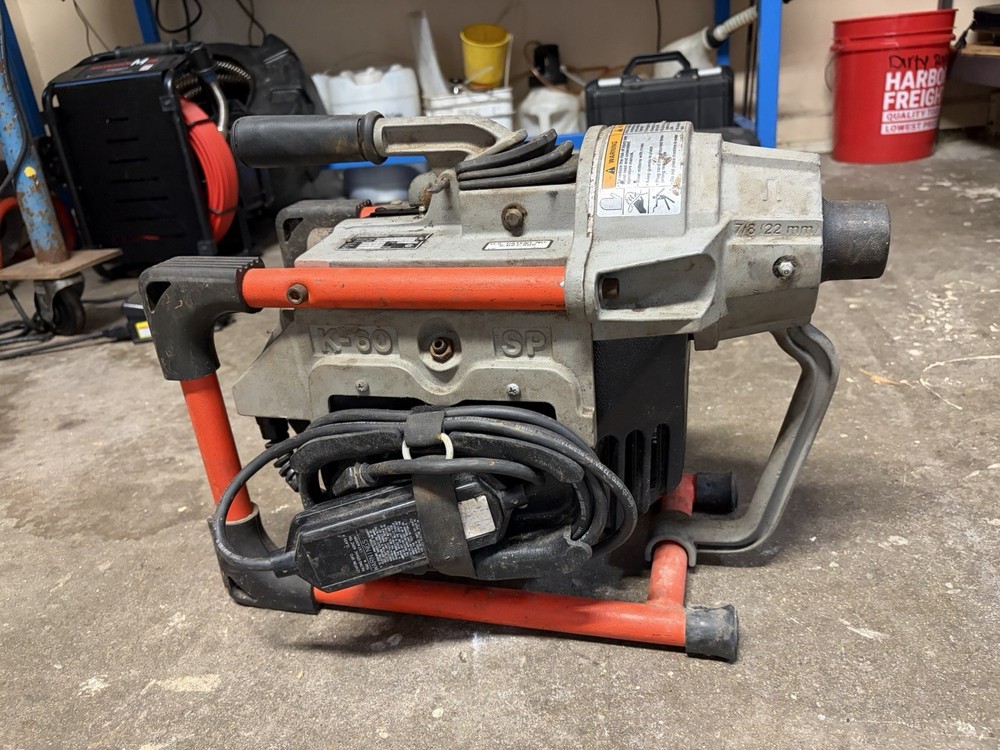 RIDGID K-60SP 115V Sectional Drain Cleaning Machine