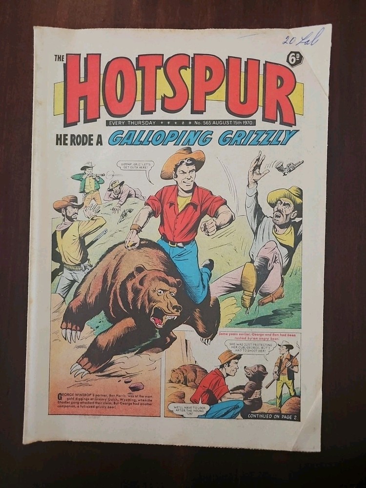 The Hotspur Comic - #565 - 15 August 1970