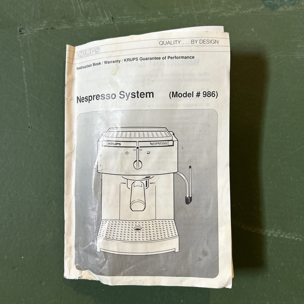 Krups Nespresso FNA1