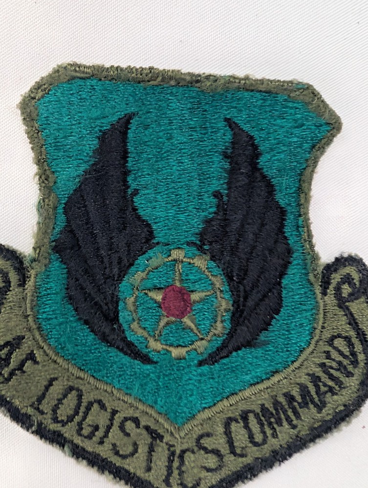 US Air Force USAF AF Material Command Subdued Sew On Patch Utility Uniform