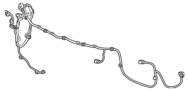 Genuine GM Wire Harness 85556174