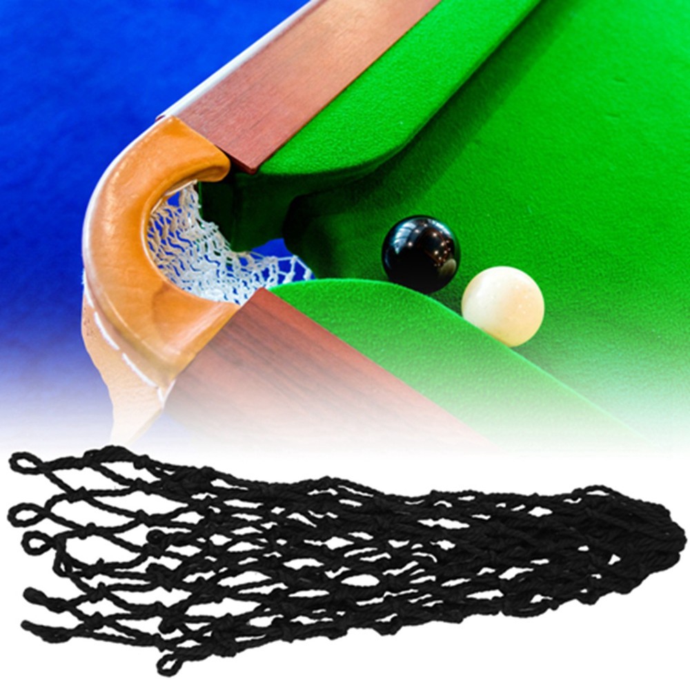 6pcs Billiards Mesh Pockets Pool Table Pockets Billiard Net Pockets