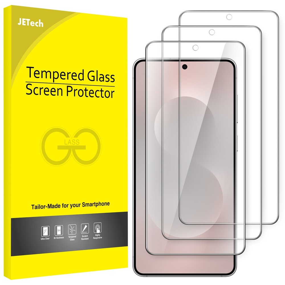 JETech Screen Protector for Samsung Galaxy S25 Edge, HD Clear, 3-Pack