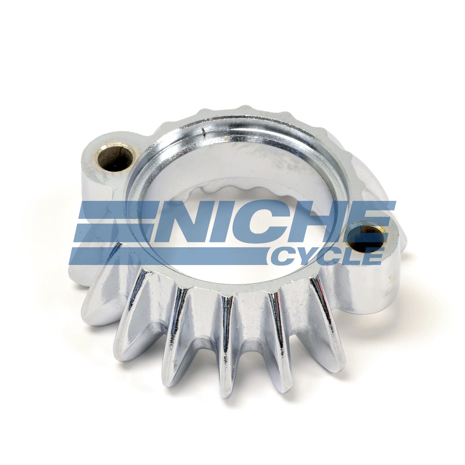 Honda CB100-CB550 Exhaust Head Pipe Finned Clamp Flange Chrome