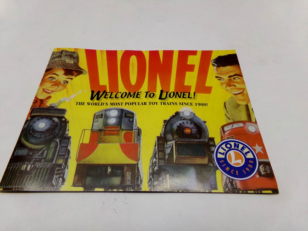 LIONEL TRAIN- MOST POPULAR Toy Trains since 1900! STARTER SET BROCHURE  2008