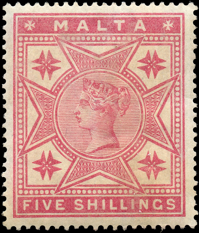 Malta Scott #14 MH VF Stamp