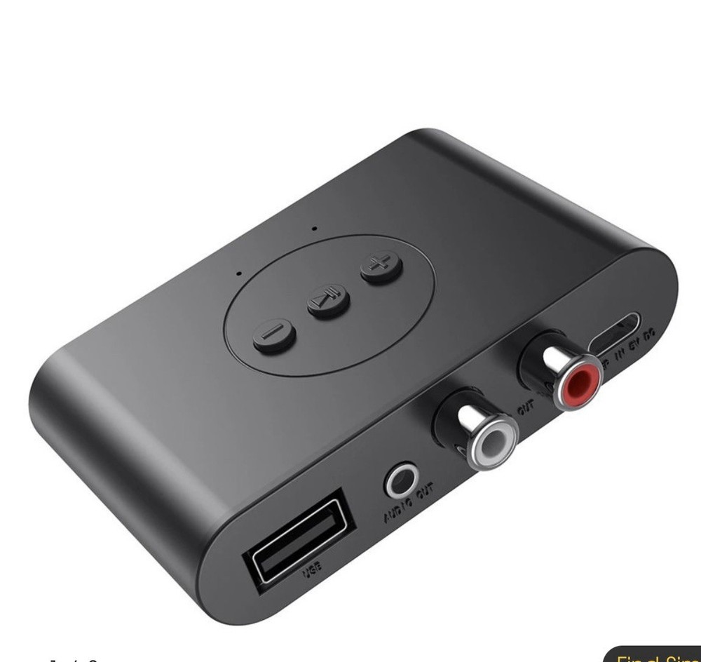 Bluetooth 5.0 Audio Receiver NEW With All Cords Needed