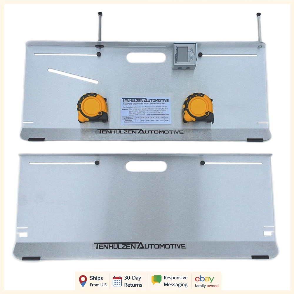 Durable Wheel Alignment Tool for Precise Camber, Caster, and Toe Measurements