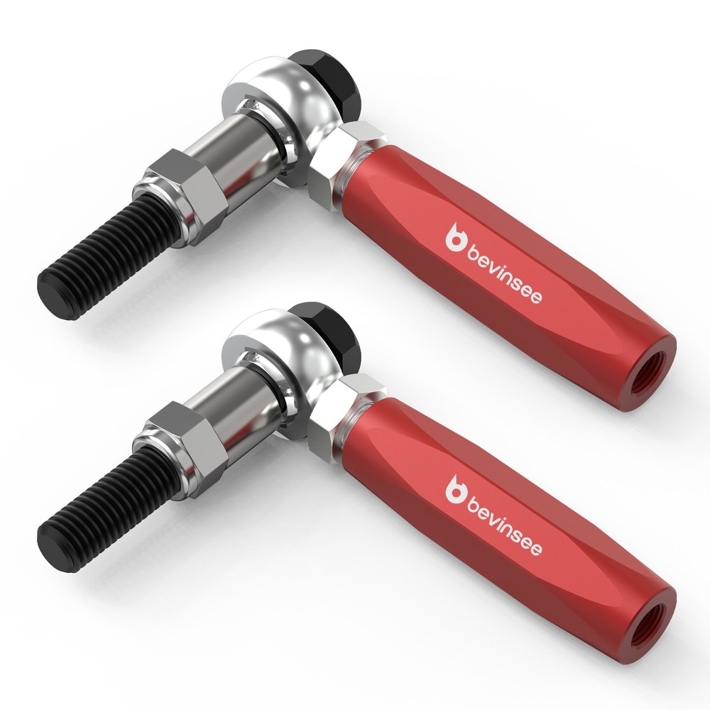 Adjustable outer tie-rod ends For Maximum Bump Steer Kit Manual Rack For Mustang