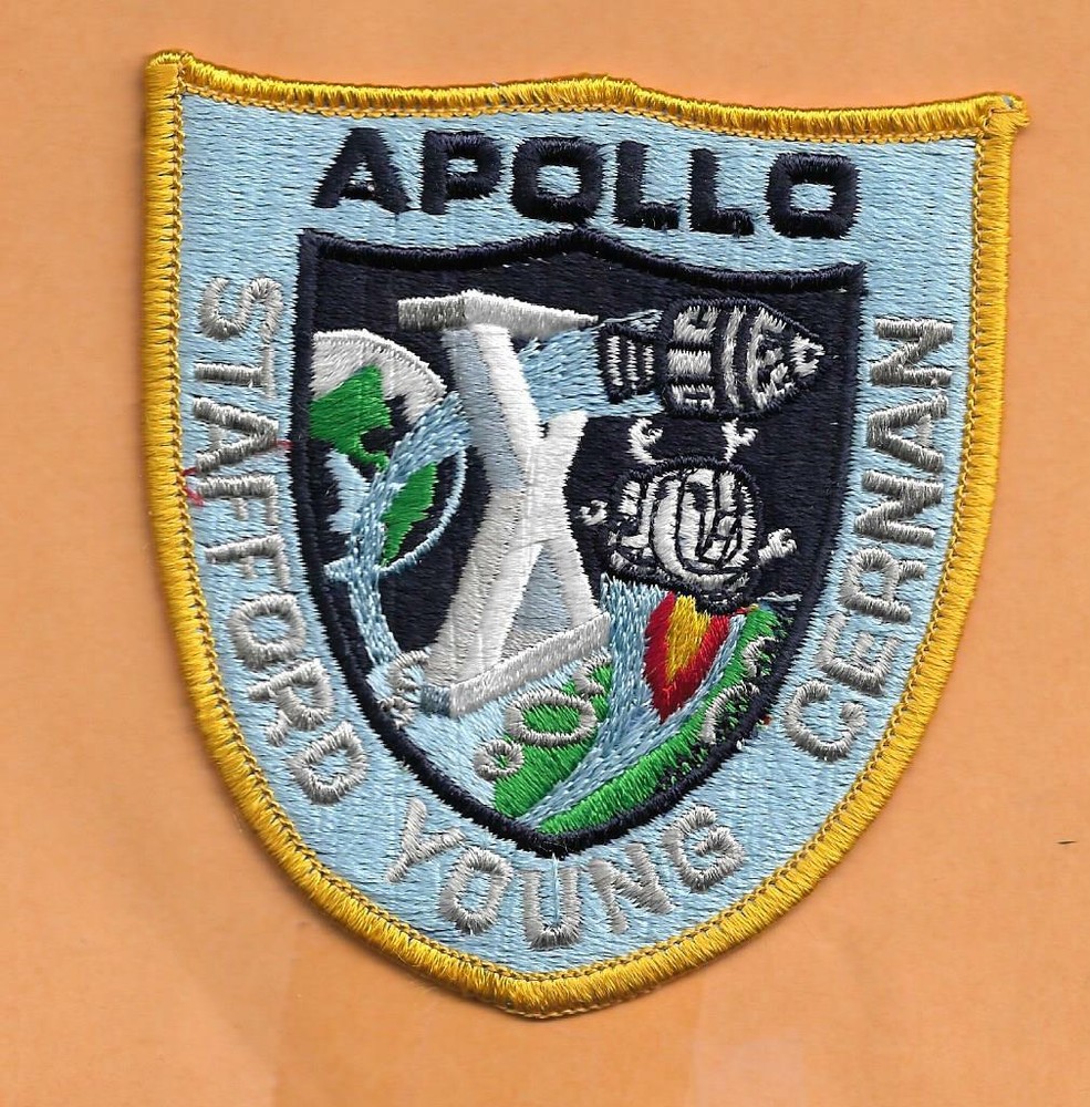 APOLLO 10 STAFFORD / YOUNG / CERNAN    4" SPACE PATCH