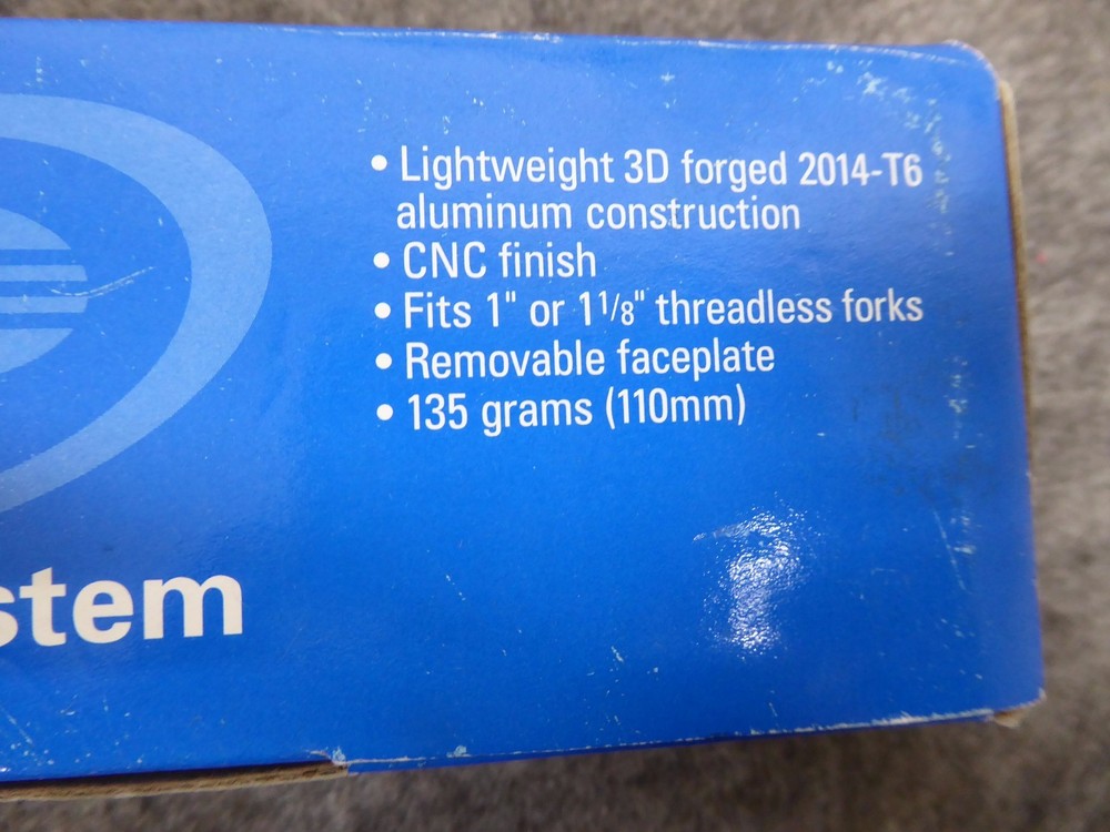 Forte Pro 50-1925 Threadless Road Stem -8*Rise New