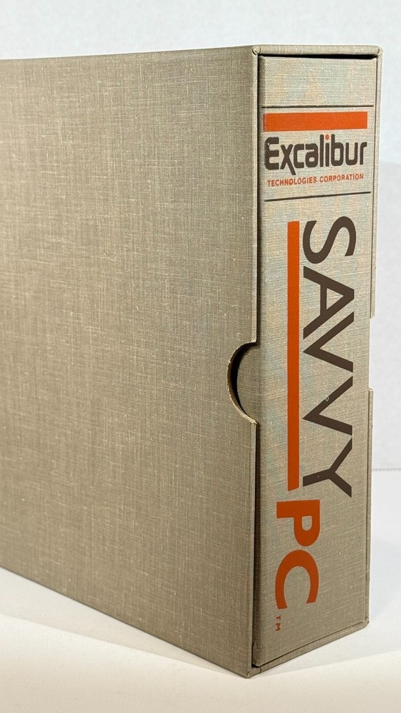 Savvy PC The Artifical Intelligence Database-Very Rare Early PC Software