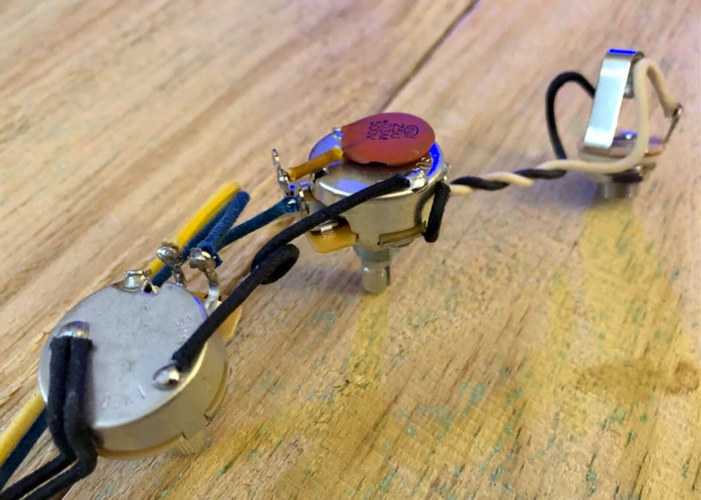 Jazzmaster Wiring Harness NOS Sprague Ceramic Disc Caps
