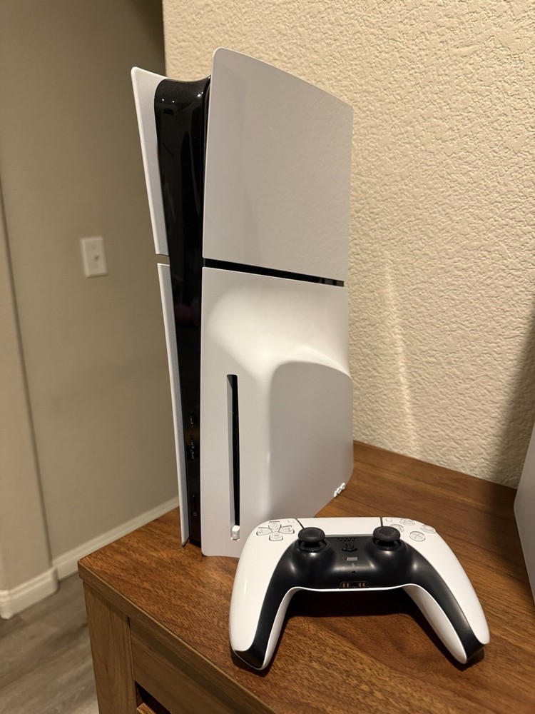 Sony PS5 Slim Disc Blu-Ray Edition Console - White