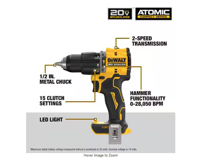DEWALT DCK240C2 20V Impact Driver Combo Kit