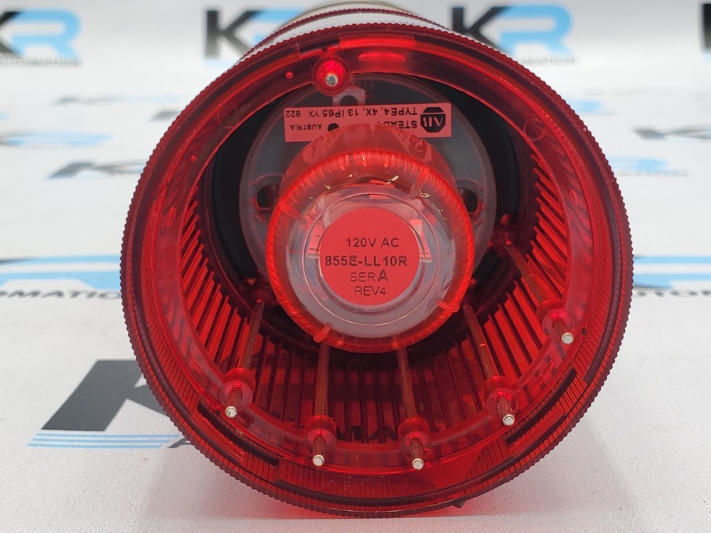 Surplus Pre-Owned Allen Bradley 855TE-B10Y4Y3W1 Tower Light Stack Assembly