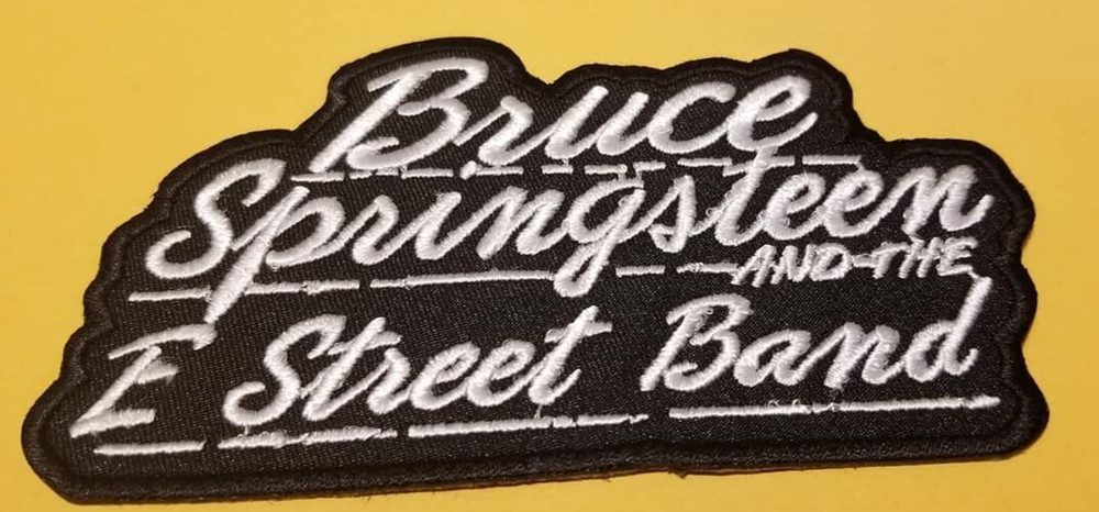 BRUCE SPRINGSTEEN & E STREET BAND  embroidered Patch 3X4.5"
