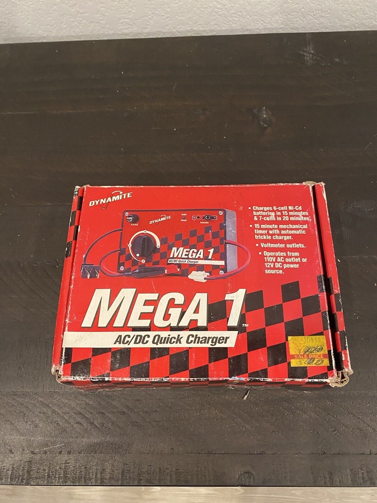 MEGA 1 AC/DC Quick Charger - With Timer - Orig Box
